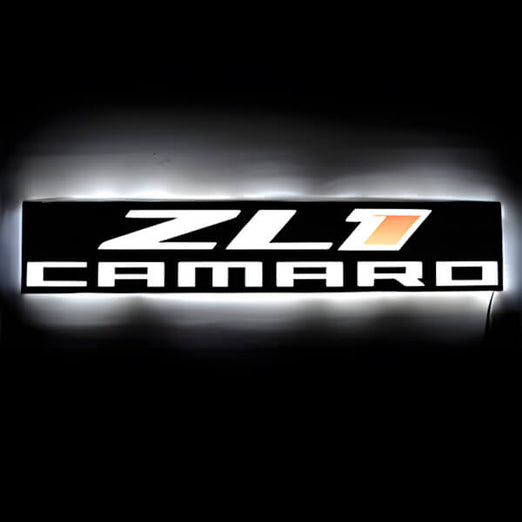 Neonetics Camaro ZL1 Slim Slim Line LED Sign-7LEDZL-Garage Giant