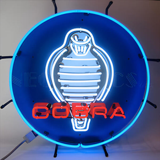 Neonetics Ford Cobra 24-Inch Neon Sign-5COBRB-Garage Giant
