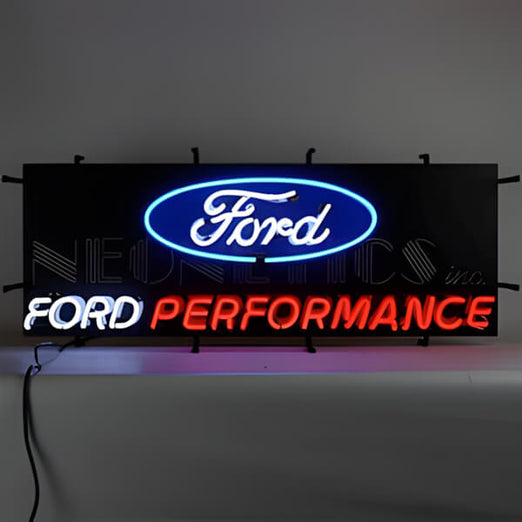 Neonetics Ford Performance 36-Inch Neon Sign-5FRDPF-Garage Giant