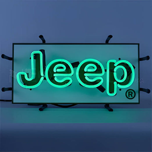 Neonetics Jeep 17-Inch Neon Sign-5JEEPS-Garage Giant
