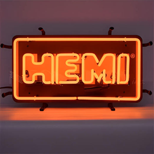 Neonetics HEMI 17-Inch Neon Sign-5SMLHM-Garage Giant