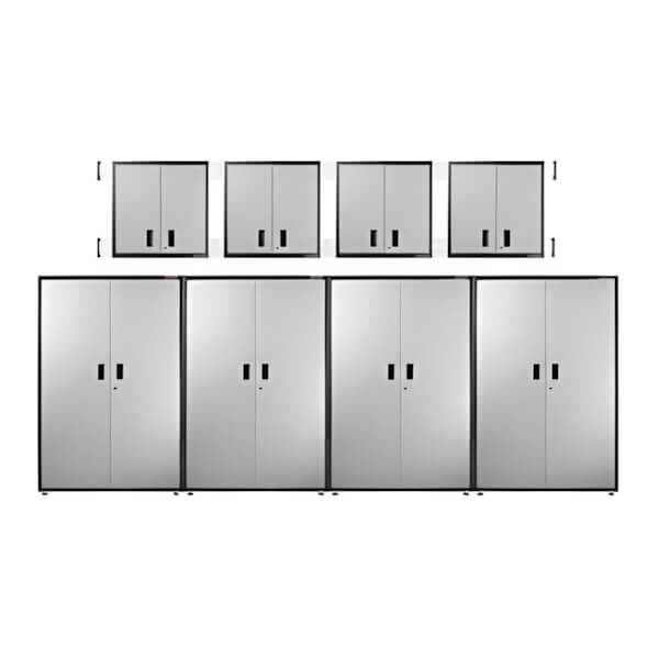 Gladiator 8-Piece RTA Garage Storage System-GAPK30H2DG-Garage Giant