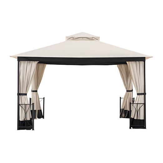 Sunjoy Group Replacement Privacy Curtains for 11 x 13 Belcourt Gazebo-A111305700-Garage Giant