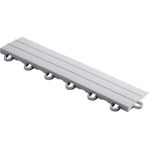 Swisstrax Pearl Silver Home Series Looped Edge Piece (10 Pack)-Garage Giant