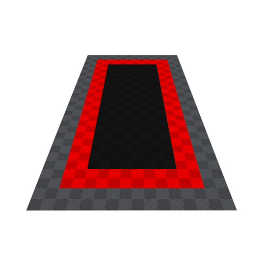 Swisstrax 1-Car Garage Bundle In Ribtrax Pro Tiles - KIT-RP1-PKPD304