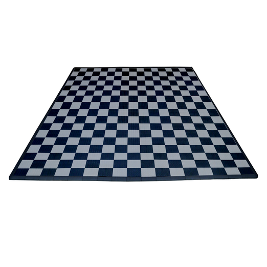 Swisstrax Double Car Garage Floor Mat In Diamondtrax Home Tiles (Checkered - Black, Grey)-MAT-DTHL-CHKR200-Garage Giant