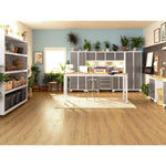 Newage Products Pro 3.0 Series 84" Adjustable Workbench-55216-Black-Bamboo Worktop-Garage Giant