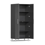 Ulti-MATE Garage Cabinets Tall Cabinets 3-Piece With Extra Shelves-UG22624G-Graphite Grey-Garage Giant