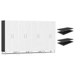 Ulti-MATE Garage Cabinets Tall Cabinets 4-Piece With Extra Shelves-UG22644W-Starfire White-Garage Giant