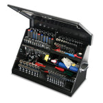 Montezuma 30" x 15" Triangle Tool Box-ME300B-Steel-Garage Giant