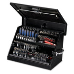 Montezuma 36" x 17" Steel Triangle Tool Box And 36" 5-Drawer Utility Cart Combo-XL450B/BK3605UC-Garage Giant