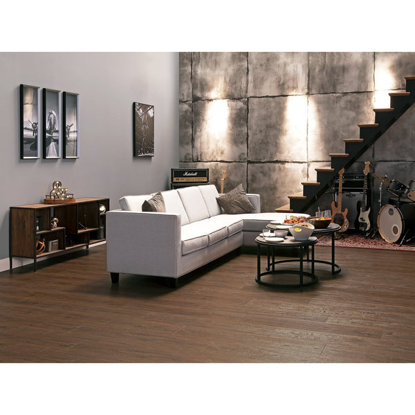 Stone Composite LVP Flooring 5MM-White Oak 400 Sq ft Room