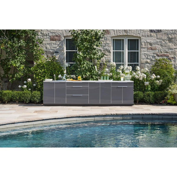 Newage Outdoor Kitchen Cabinets Slate