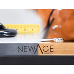 Newage Products Pro 3.0 Series 16-Piece Garage Cabinet Corner Set-52159-Grey-Bamboo Worktop-None-Garage Giant