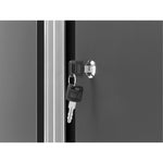 Newage Products Pro 3.0 Series 16-Piece Garage Cabinet Corner Set-52159-Grey-Bamboo Worktop-None-Garage Giant