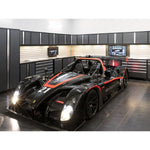 Newage Products Pro 3.0 Series 8-Piece Wall Storage System (4X 28", 4X 42")-56857-Grey-Garage Giant