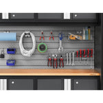 Newage Products Pro 3.0 Series Slatwall Backsplash-51713-56"-Garage Giant