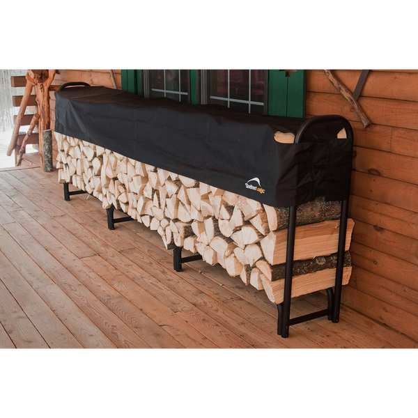 Shelterlogic heavy duty firewood rack cover sale