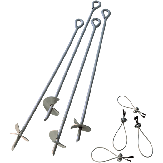 Shelterlogic ShelterAuger Earth Anchors 4-Pack 2.5 ft.-10075