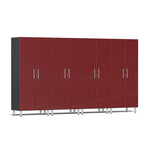 Ulti-MATE Garage Cabinets Tall Cabinets 4-Piece-UG22640R-Ruby Red-Garage Giant