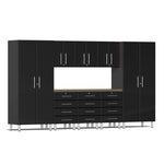 Ulti-MATE Garage Cabinets 9-Piece Set With 3X Tool Drawer Cabinets-UG22092B-Midnight Black-Garage Giant