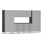Ulti-MATE Garage Cabinets 9-Piece Set With 3X Tool Drawer Cabinets-UG22092S-Stardust Silver-Garage Giant