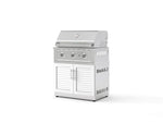 NewAge Outdoor Kitchens Stainless Steel 2-Piece Cabinet set with Grill Cabinet and Performance Grill-74794-Garage Giant 