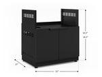 NewAge Outdoor Kitchens Classic Stainless Steel Gas Grill Cabinet-70311-Garage Giant 