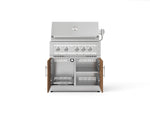 NewAge Outdoor Kitchens Stainless Steel 2-Piece Cabinet set with Grill Cabinet and Platinum Grill-74816-Garage Giant 