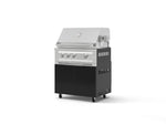 NewAge Outdoor Kitchens Aluminum 2-Piece Cabinet Set with Casters, Grill Cabinet and Platinum Grill-72915-Garage Giant 