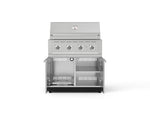 NewAge Outdoor Kitchens Stainless Steel 2-Piece Cabinet set with Grill Cabinet and Performance Grill-74807-Garage Giant 