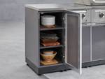 NewAge Outdoor Kitchens Classic Series 4-Piece Griddle Island · Aluminum · Tempered Glass Door · Platinum Griddle 
