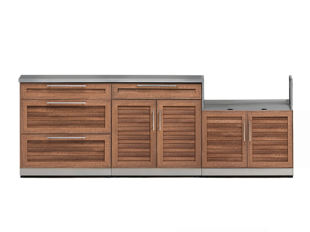 NewAge Outdoor Kitchens Grove 4-Piece Set-66699-Garage Giant