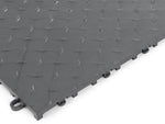 NewAge Garage Flooring Diamond Pattern Polypropylene Garage Flooring Tiles 400 sq. ft. Flooring Bundle - Black and Grey Checkered Pattern-12570-Garage Giant 