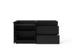 NewAge Outdoor Kitchens Stainless Steel 2-Piece Cabinet Set with 3-Drawer Cabinet and 2-Door Cabinet-67689-Garage Giant 