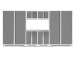 NewAge Garage Cabinets Bold Series 7-Piece Cabinet Set with 48 in. RTA Locker-55243-Garage Giant 