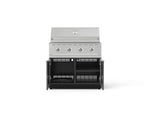 NewAge Outdoor Kitchens Aluminum 2-Piece Cabinet Set with Grill Cabinet and Performance Grill-74790-Garage Giant 