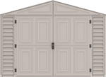 DuraMax 10.5' x 15' Vinyl Garage with Foundation 