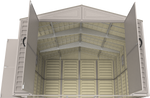 DuraMax 10.5' x 18' Vinyl Garage with Foundation 