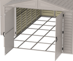 DuraMax 10.5' x 20.5' Vinyl Garage with Foundation 