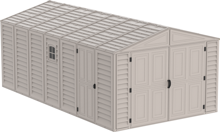 DuraMax 10.5' x 18' Vinyl Garage with Foundation
