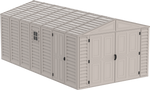 DuraMax 10.5' x 18' Vinyl Garage with Foundation 