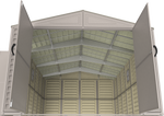 DuraMax 10.5' x 20.5' Vinyl Garage with Foundation 