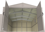 DuraMax 10.5' x 26' Vinyl Garage with Foundation 