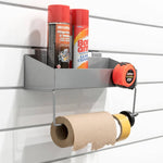 Proslat Shelf and Paper Towel Holder-10029-Garage Giant 