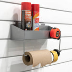 Proslat Shelf and Paper Towel Holder (3-Pack)-10329K-Garage Giant 