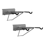 Proslat Horizontal Bike Hooks (2-Pack)-10333K-Garage Giant 