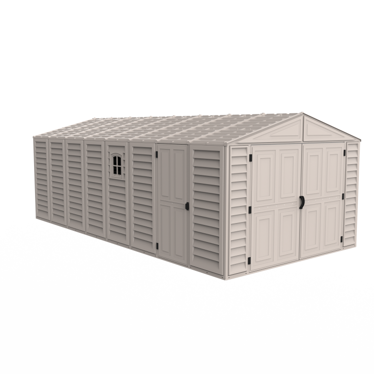 DuraMax 10.5' x 20.5' Vinyl Garage with Foundation