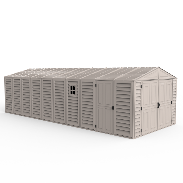 DuraMax 10.5' x 26' Vinyl Garage with Foundation