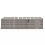 DuraMax 10.5' x 26' Vinyl Garage with Foundation 